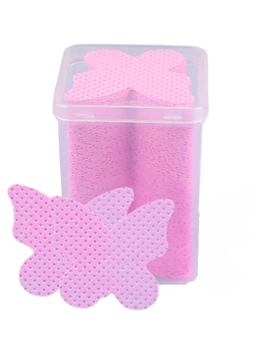 Adhesive wipes